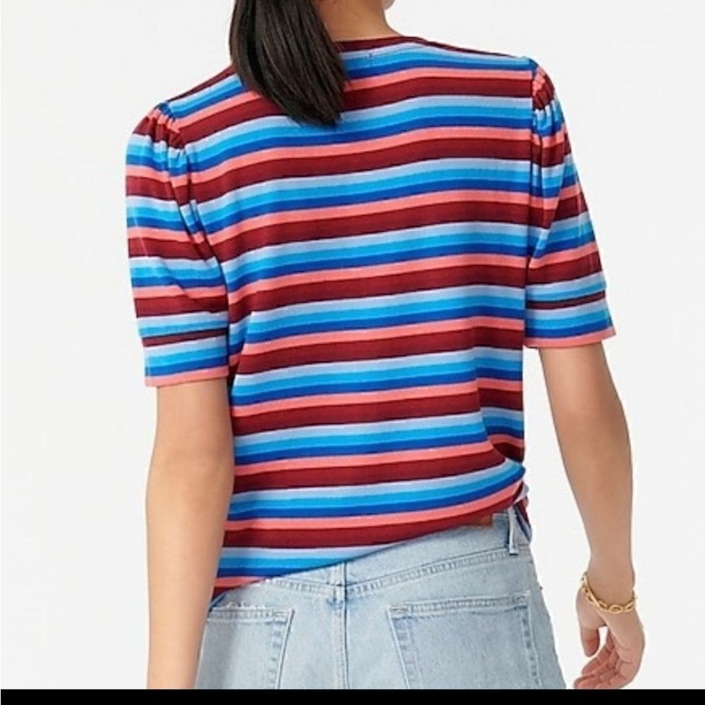 NWT J CREW STRIPED TOP - Picture 3 of 7